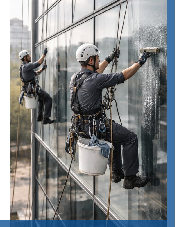 Мойка сплошного остекления в Светлограде, заказать от 305 р.| ВЫСОТНИК-Свт