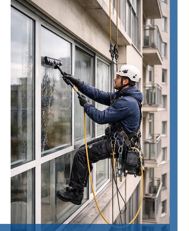 Мойка балконного остекления в Светлограде от 3555 р. | ВЫСОТНИК-Свт