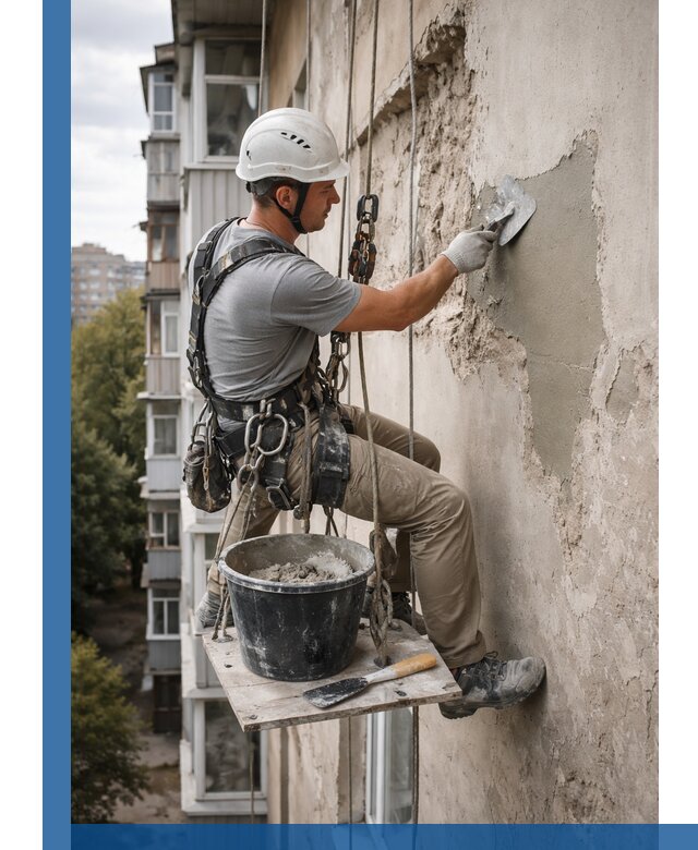 Восстановление фасадной штукатурки в Светлограде с гарантией качества