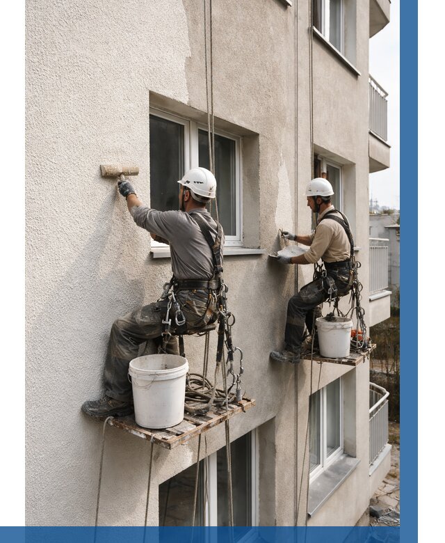 Нанесение короеда на фасад в Светлограде от 457 р. | ВЫСОТНИК-Свт