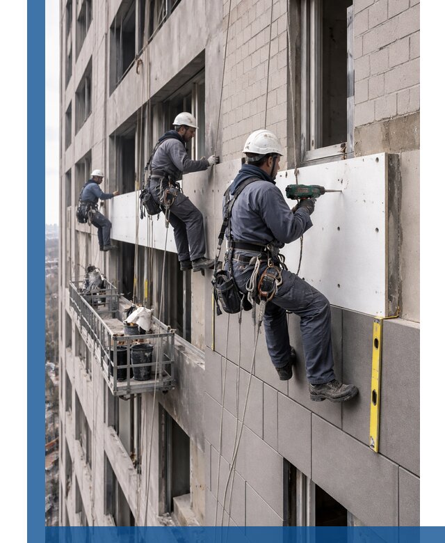 Монтаж фасадных термопанелей высокого качества в Светлограде