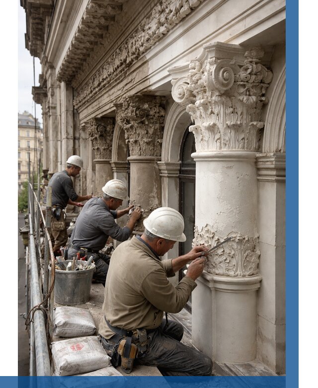 Реставрация фасадной лепнины в Светлограде от 2540 р. | ВЫСОТНИК-Свт