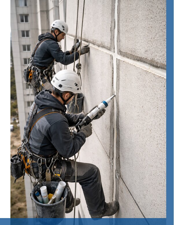 Герметизация межпанельных швов в Светлограде от 711 р. | ВЫСОТНИК-Свт