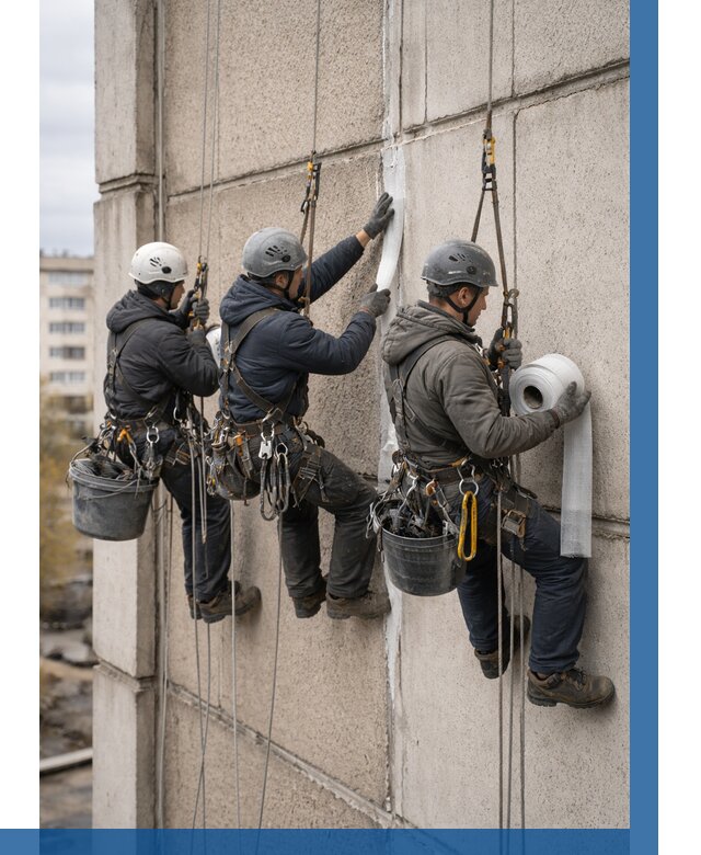 Ремонт межпанельных швов в Светлограде от 762 р. | ВЫСОТНИК-Свт