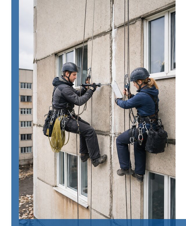 Герметизация межпанельных швов тёплым швом в Светлограде