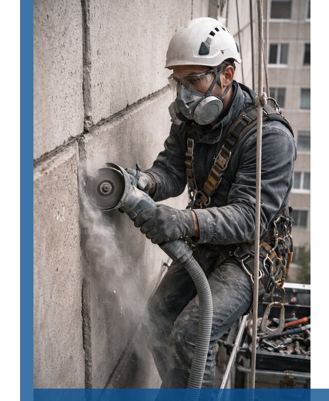 Штробление межпанельных швов в Светлограде качественно и быстро