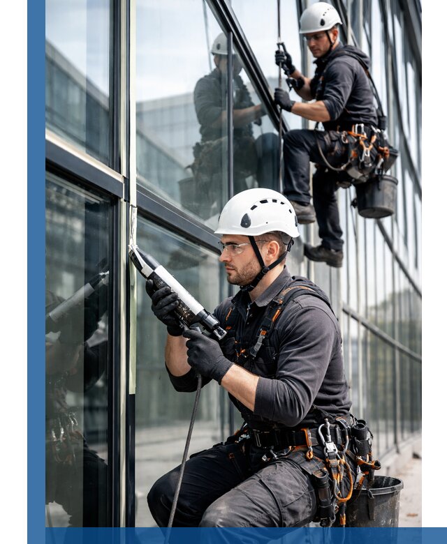 Герметизация витражных швов в Светлограде для зданий и фасадов