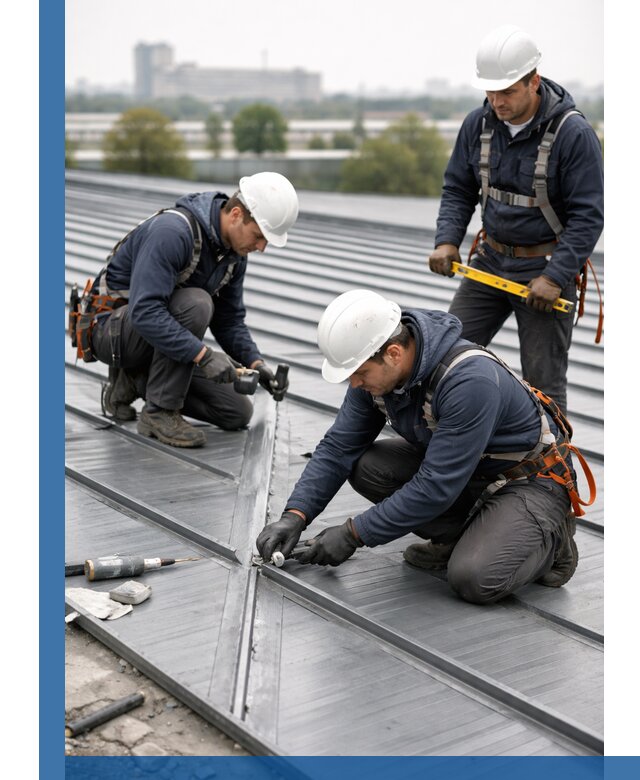 Ремонт фальцевой кровли в Светлограде срочно и качественно