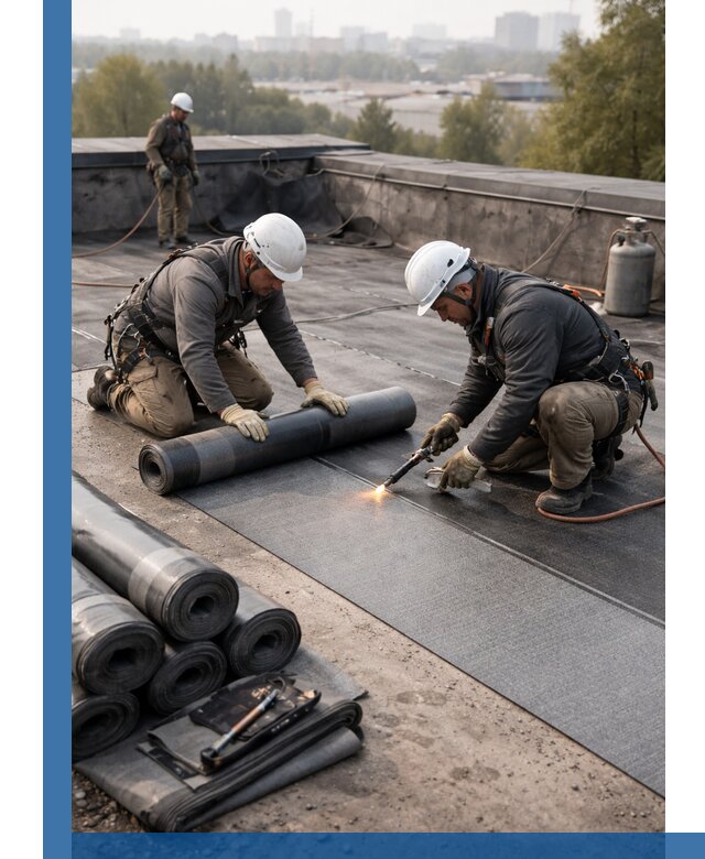 Монтаж мягкой кровли в Светлограде профессионально и надежно
