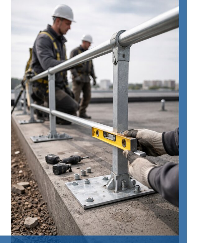 Монтаж кровельного ограждения в Светлограде от 1219 р. | ВЫСОТНИК-Свт