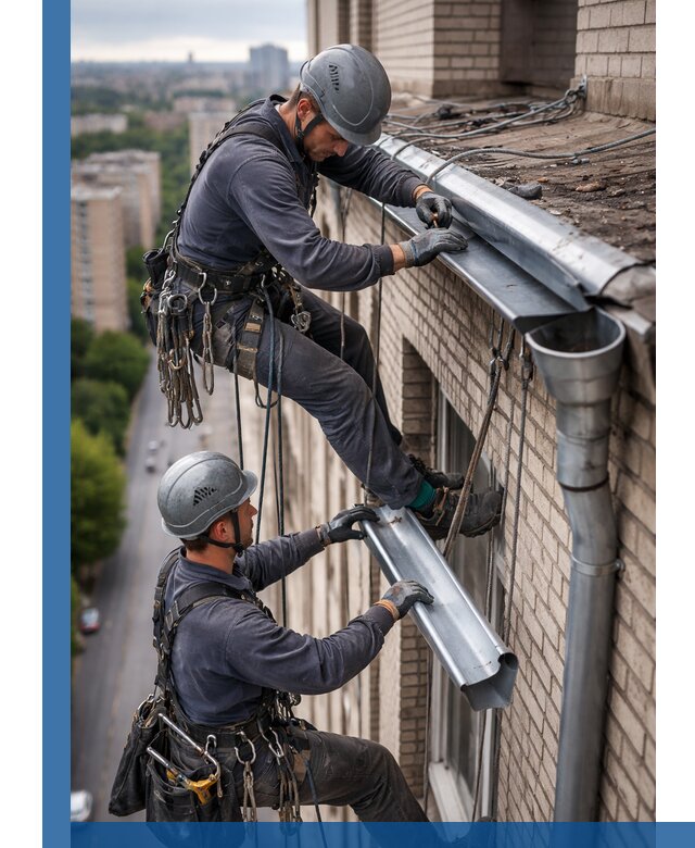 Ремонт водосточных желобов в Светлограде, быстро и качественно
