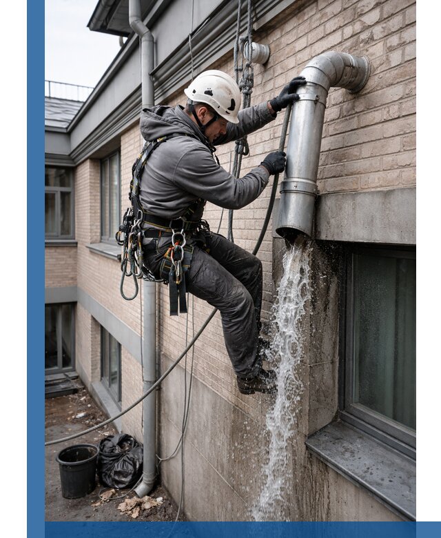 Профессиональная прочистка водосточных труб в Светлограде с гарантией