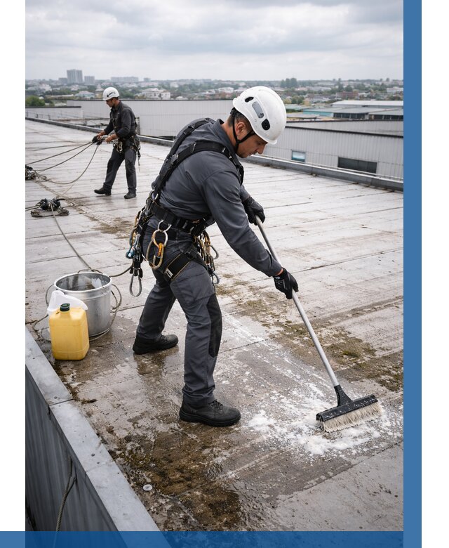 Очистка крыши по графику в Светлограде от 7619 р. | ВЫСОТНИК-Свт