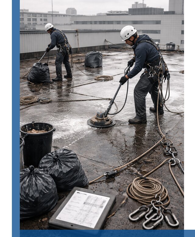 Плановая очистка кровли по графику в Светлограде для безопасности