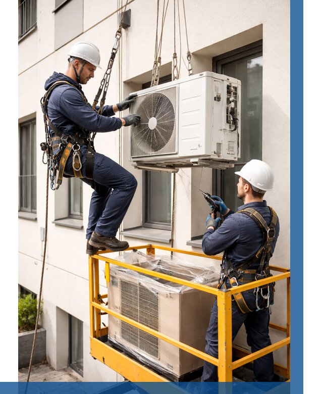 Демонтаж внешнего блока кондиционера в Светлограде от 3555 р. | ВЫСОТНИК-Свт