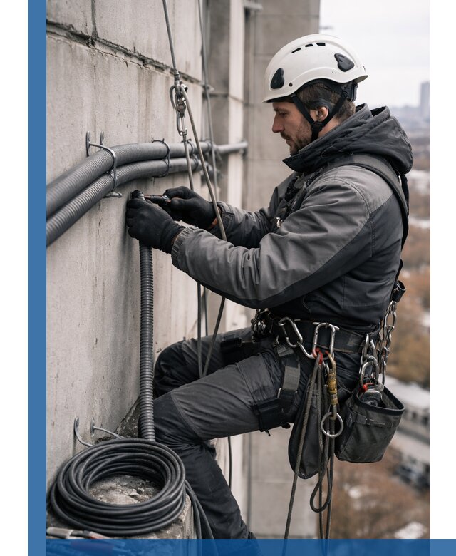 Профессиональный монтаж гофры для кабеля в Светлограде с гарантией