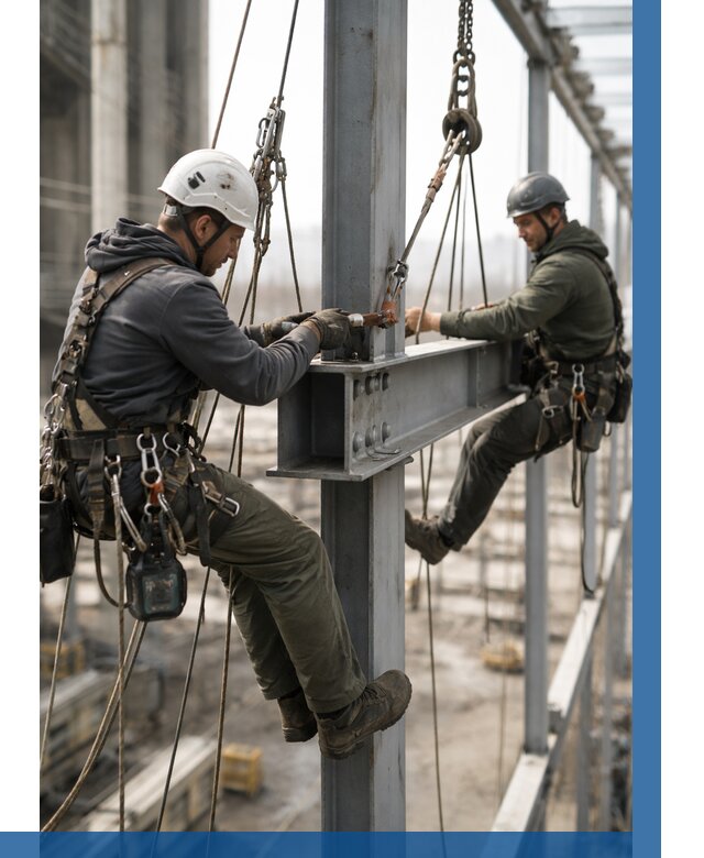 Монтаж металлоконструкций на высоте в Светлограде от 3555 р. | ВЫСОТНИК-Свт