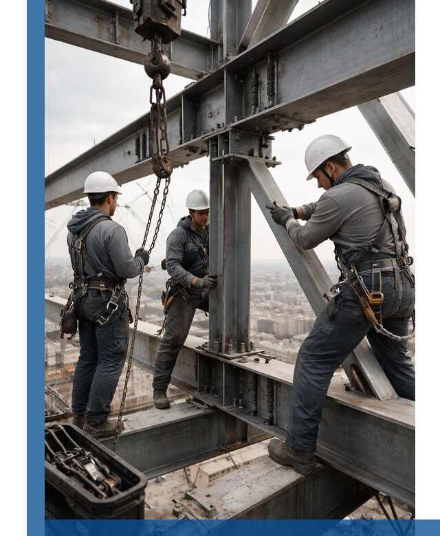 Профессиональный монтаж металлоконструкций на высоте в Светлограде