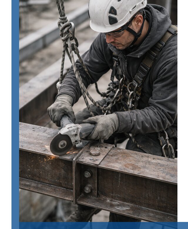 Резка металла на высоте в Светлограде для зданий и конструкций