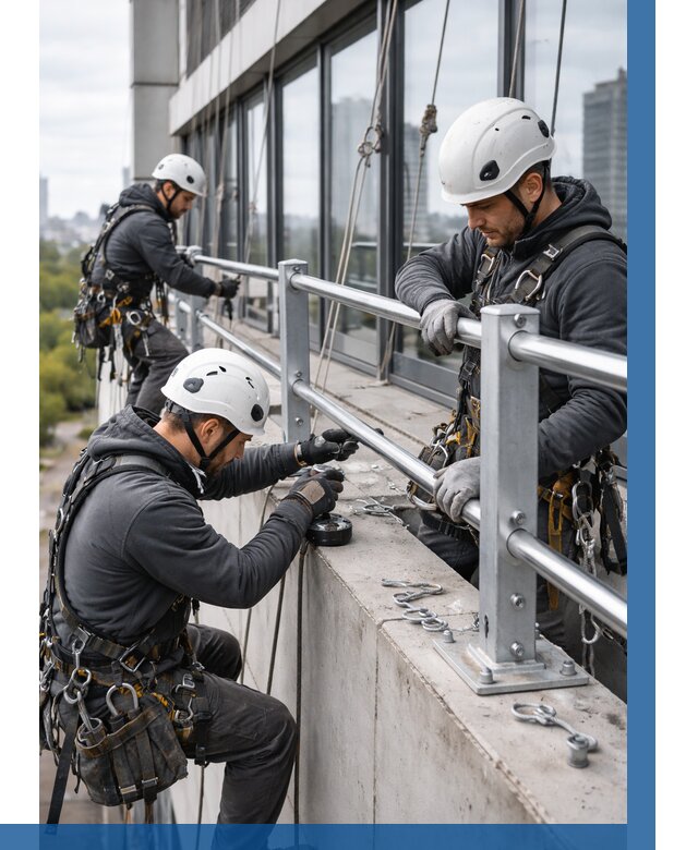 Монтаж ограждений на высоте в Светлограде, от 1219 р. | ВЫСОТНИК-Свт