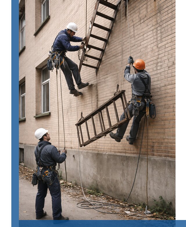 Демонтаж пожарной лестницы в Светлограде быстро и безопасно