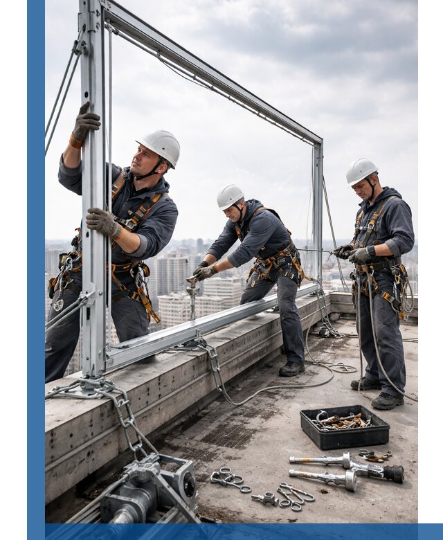 Монтаж крышных рекламных конструкций под ключ в Светлограде