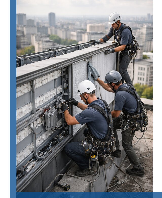 Профессиональное обслуживание крышной рекламы в Светлограде под ключ