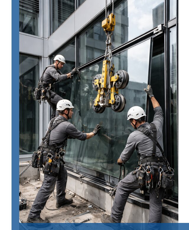 Структурное остекление фасадов в Светлограде монтаж и обслуживание