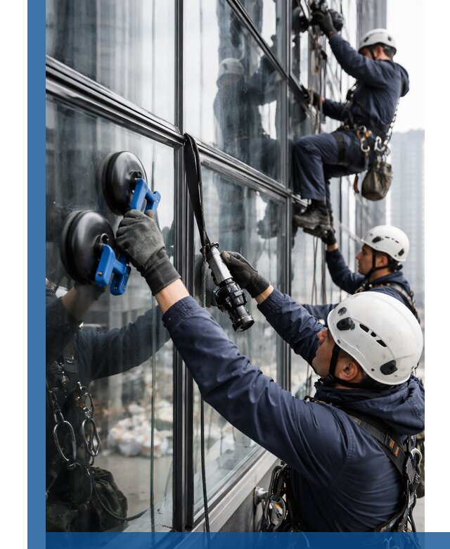 Радиусное остекление фасадов под ключ в Светлограде с гарантиями