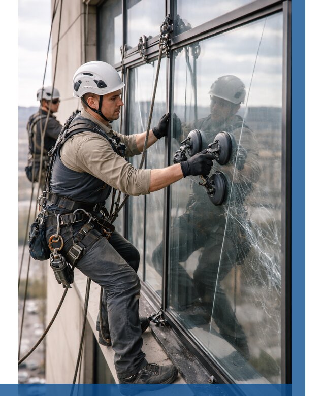 Замена стекла в витраже в Светлограде под ключ от 8634 р. | ВЫСОТНИК-Свт