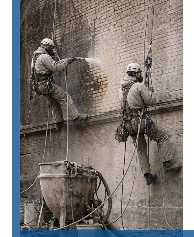 Пескоструйная очистка фасадов в Светлограде профессионально