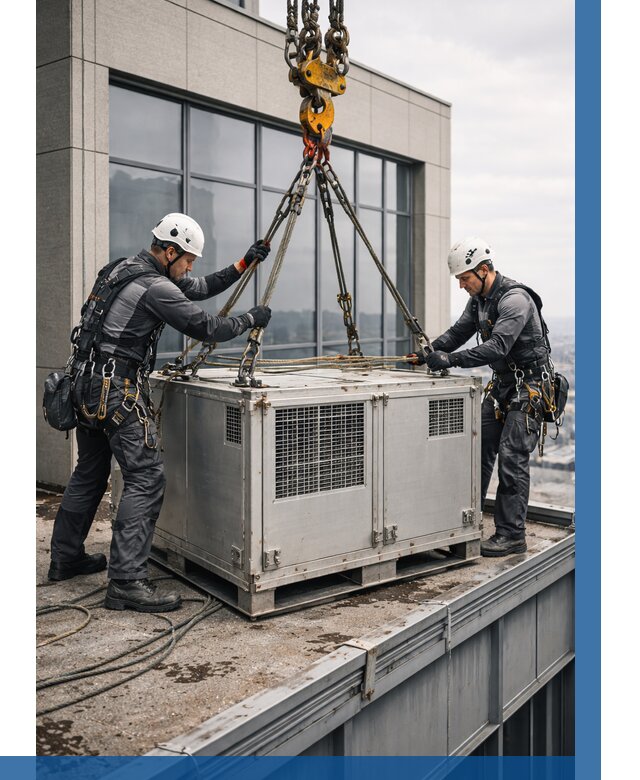 Такелажные работы на высоте в Светлограде от 8126 р. | ВЫСОТНИК-Свт