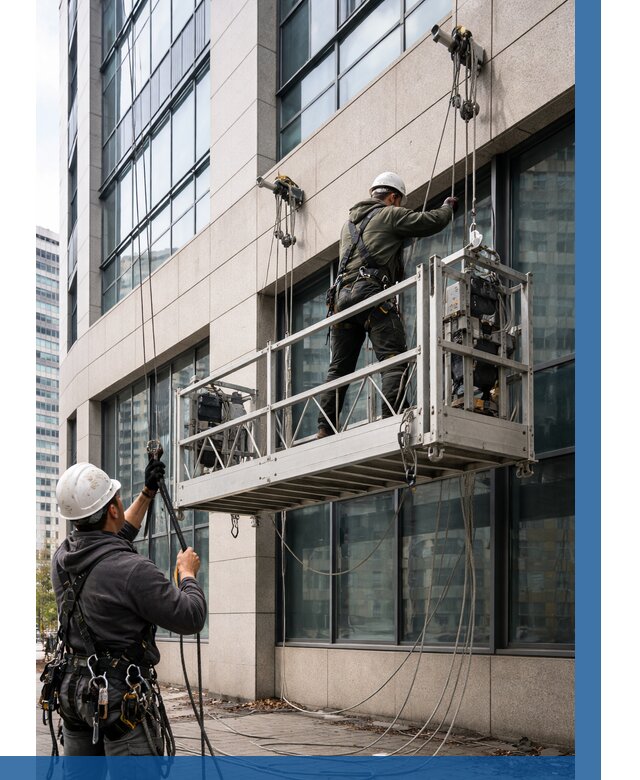 Монтаж и подъем фасадной люльки в Светлограде от 12190 р. | ВЫСОТНИК-Свт