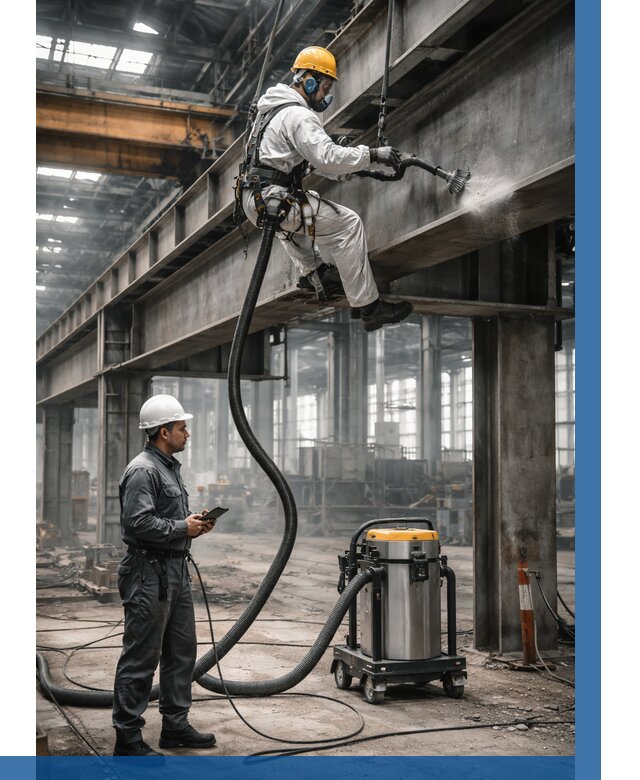 Обеспыливание конструкций в цехе в Светлограде от 4266 р. | ВЫСОТНИК-Свт