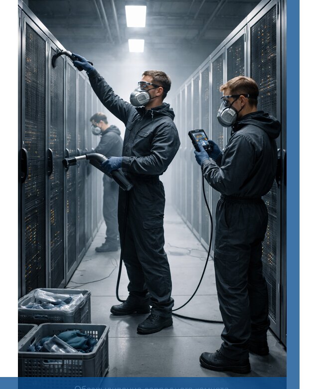 Обеспыливание серверной комнаты в Светлограде от 4571 р. | ВЫСОТНИК-Свт