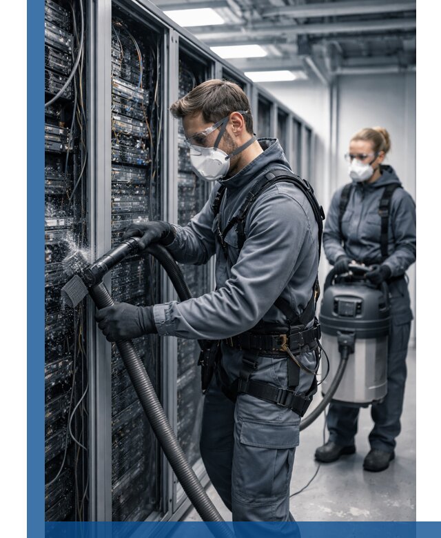 Обеспыливание серверной комнаты в Светлограде, профессиональная очистка