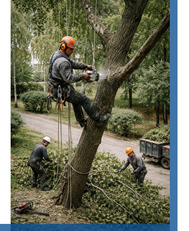 Кронирование деревьев в Светлограде от 6603 р. | ВЫСОТНИК-Свт
