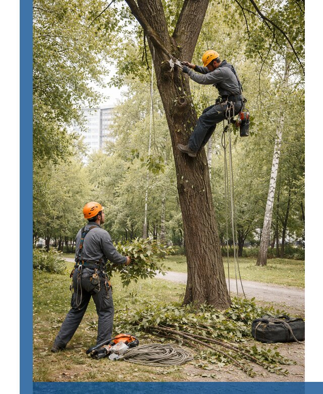 Санитарная обрезка деревьев в Светлограде, профессионально и безопасно