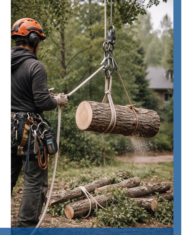 Валка деревьев частями в Светлограде от 7619 р. | ВЫСОТНИК-Свт