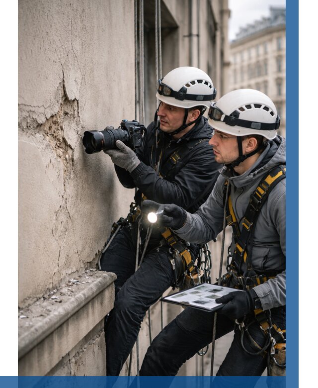 Фотофиксация дефектов фасада в Светлограде от 4571 р. | ВЫСОТНИК-Свт